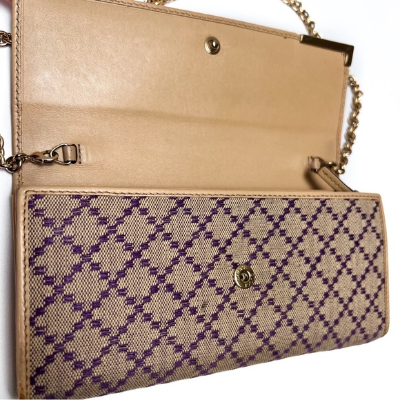 SOLD Gucci Wallet On Chain Fabric - Picture 4 of 14